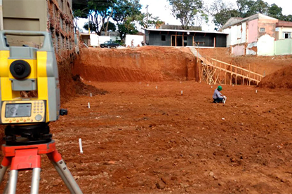 Imagem Levantamento Planialtimétrico Cadastral